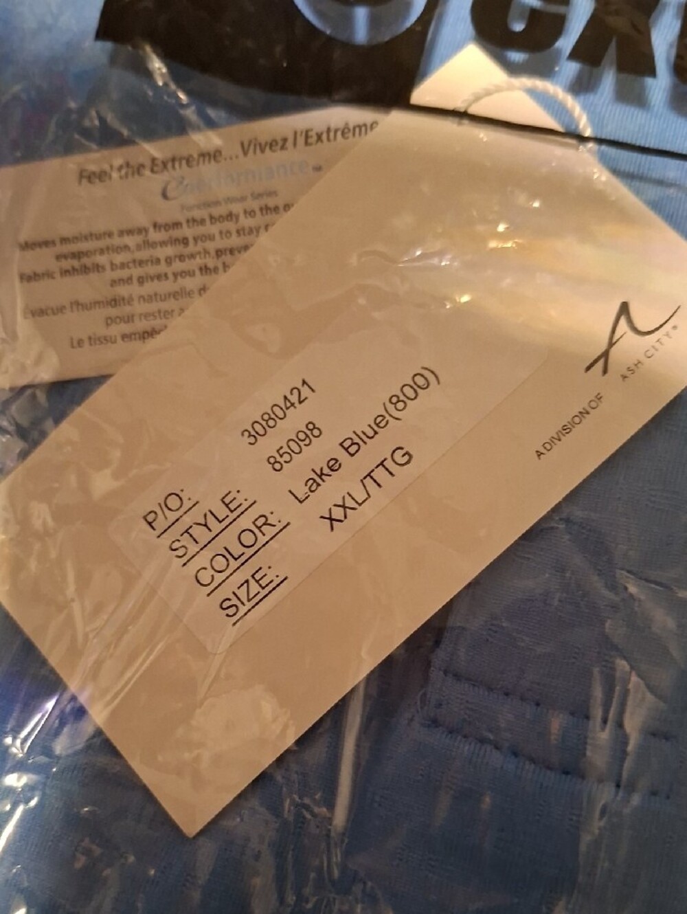 Extreme Performance Polo — Light Blue - Picture 2 of 3